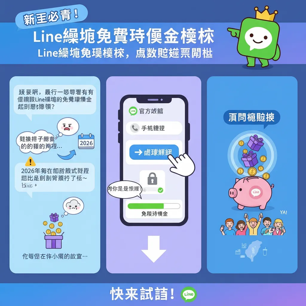新手必看！Line娛樂城免費體驗金這樣拿，點數兌換零門檻