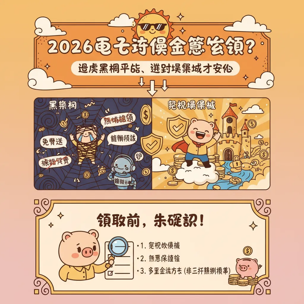 2026電子體驗金怎麼領？避開黑網平臺、選對娛樂城才安心