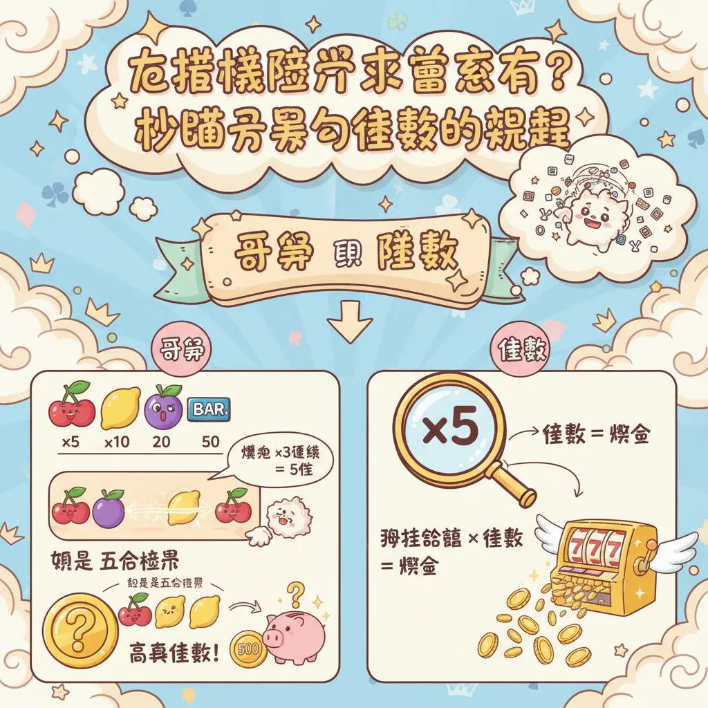 老虎機賠率表怎麼看？秒懂得分與倍數的規則