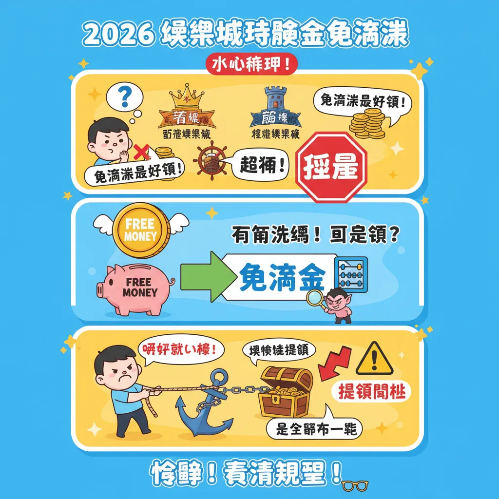 2026最新娛樂城體驗金免流水攻略，避開詐騙陷阱輕鬆提領