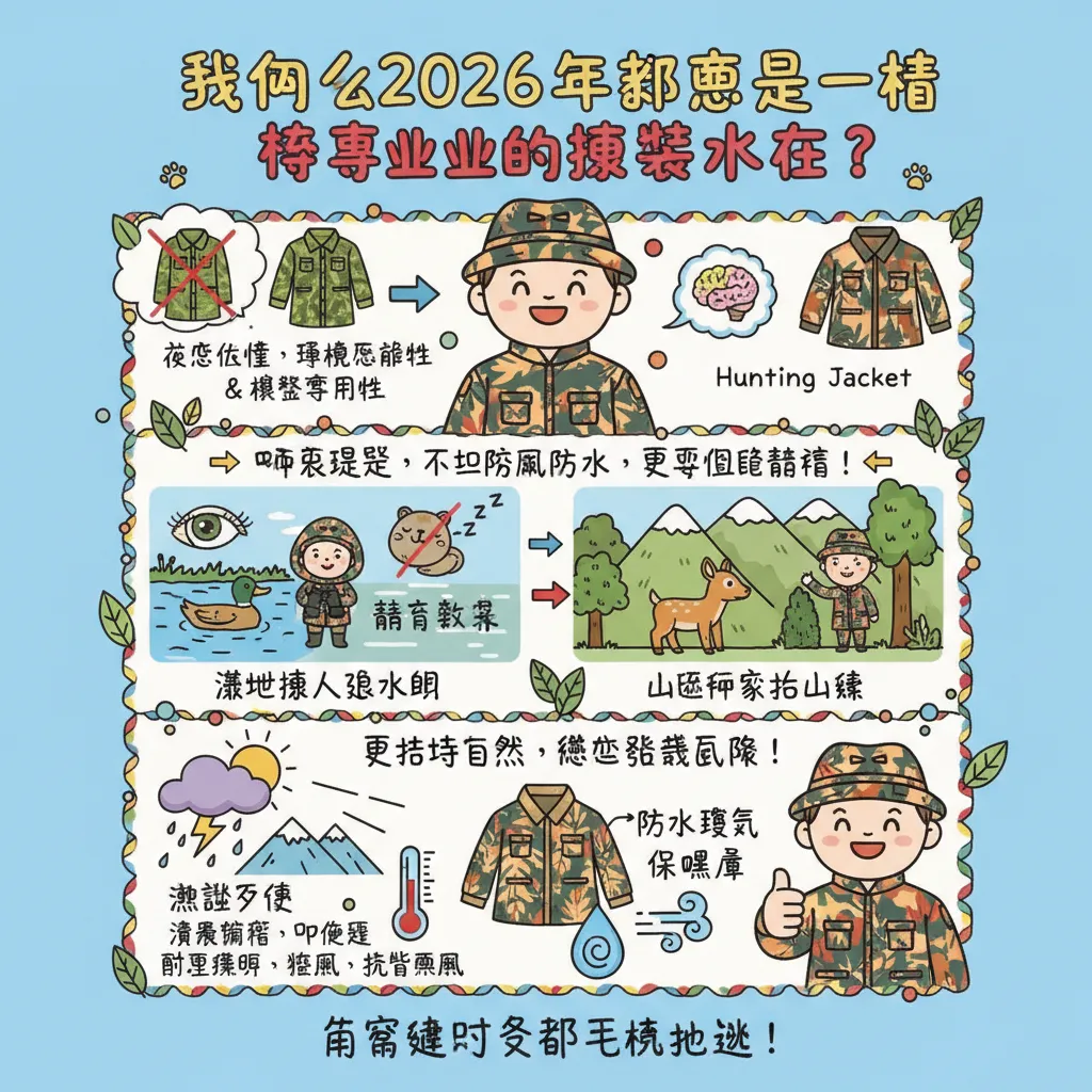 為什麼2026年你需要一件專業的獵裝外套？