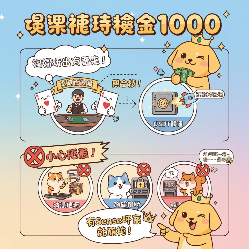 真人百家樂搭配USDT儲值：娛樂城體驗金1000這樣玩最穩