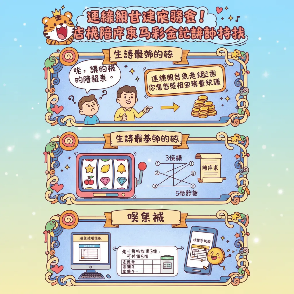 連線組合決定獎金！老虎機賠率表與彩金計算技巧