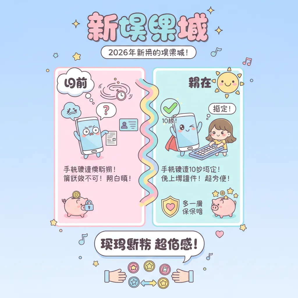 手機驗證、交易點數，新娛樂城活躍送獎勵